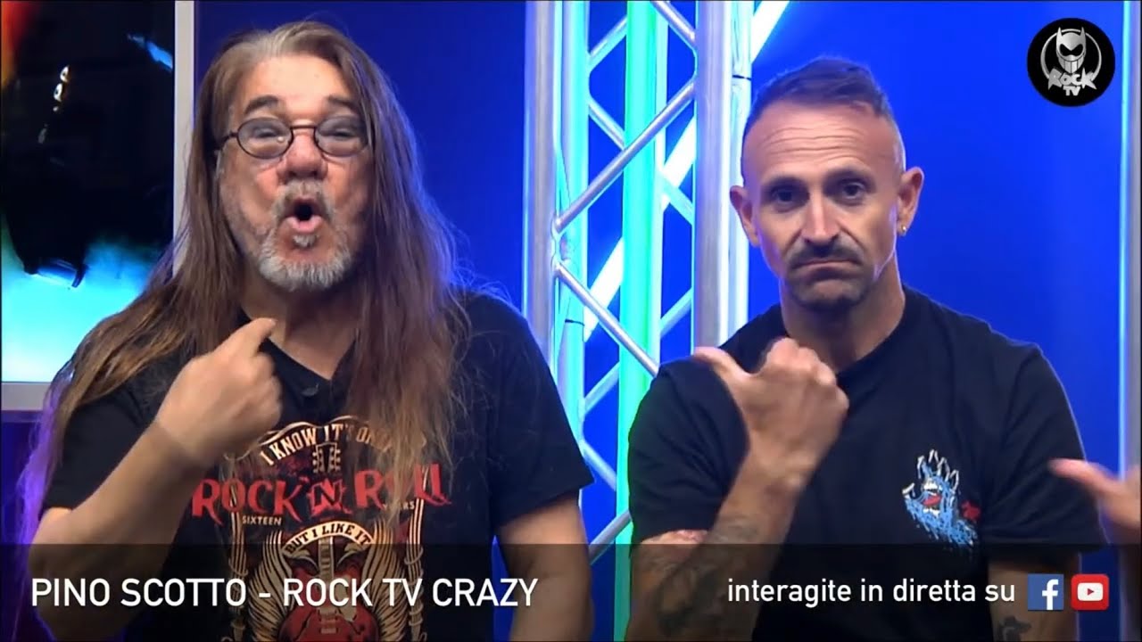 PINO SCOTTO 🔥 ROCK TV CRAZY 🤡 LIVE SU ROCK TV 🤘🏻📲 19 MAGGIO 2025
