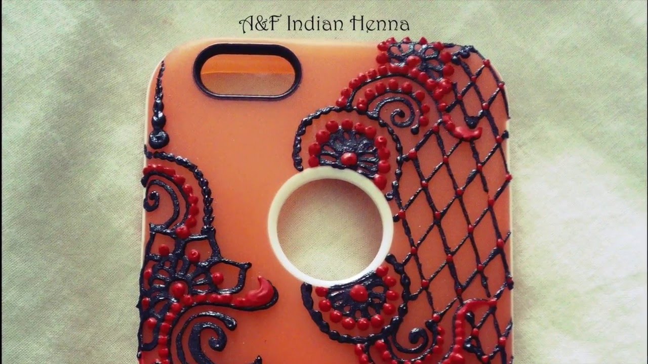 A&F DIY iPhone 6/6S orange case