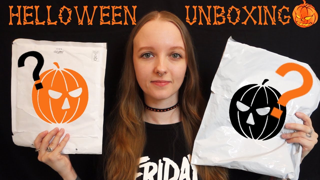 🎃HELLOWEEN UNBOXING 2021🎃Mystery Items?!