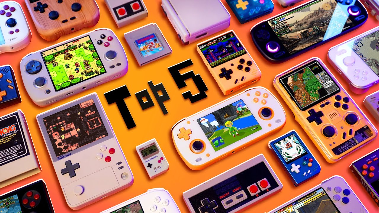 ТОП-5 РЕТРО-ПОРТАТИВНЫХ ИГРОВЫХ ИГРОВЫХ ИГРОВ!