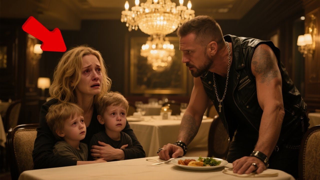 Excuse Me, Sir, Can We Have Some Leftovers?—The Biker’s Unexpected Response Shocked Everyone Nearby