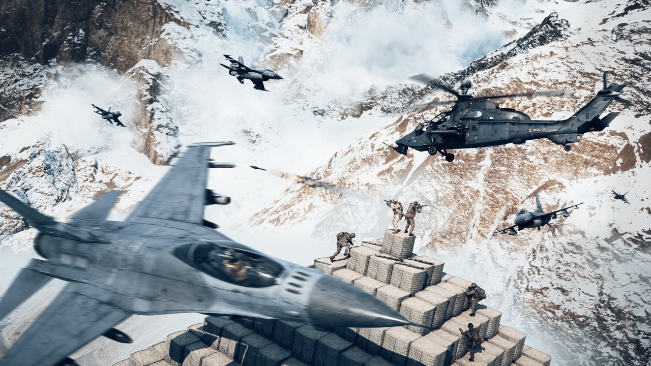 Jugando battlefield 6 en el server de Matojo