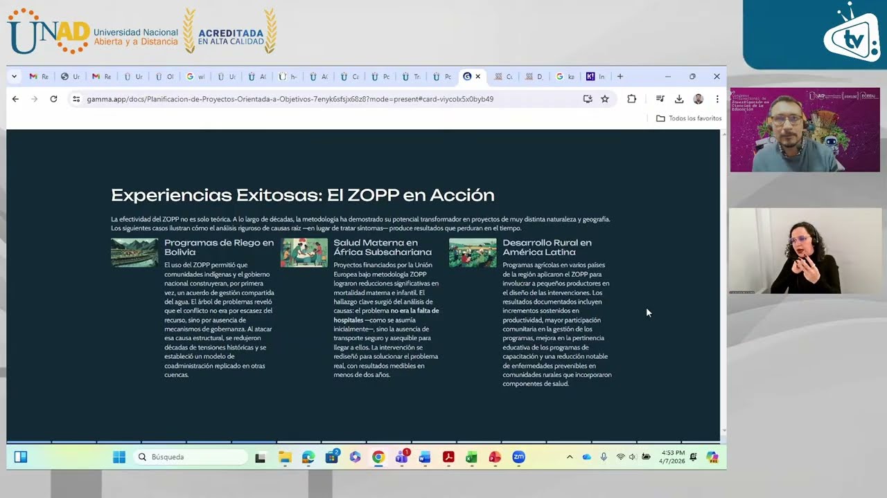 Planeaci&oacute;n de Proyectos Orientada a Objetivos - M&eacute;todo ZOPP
