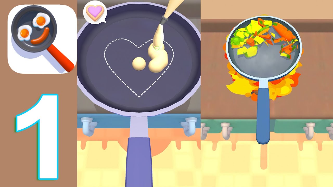 Cooking Games 3D Gameplay Walkthrough Part 1 (IOS/Android)