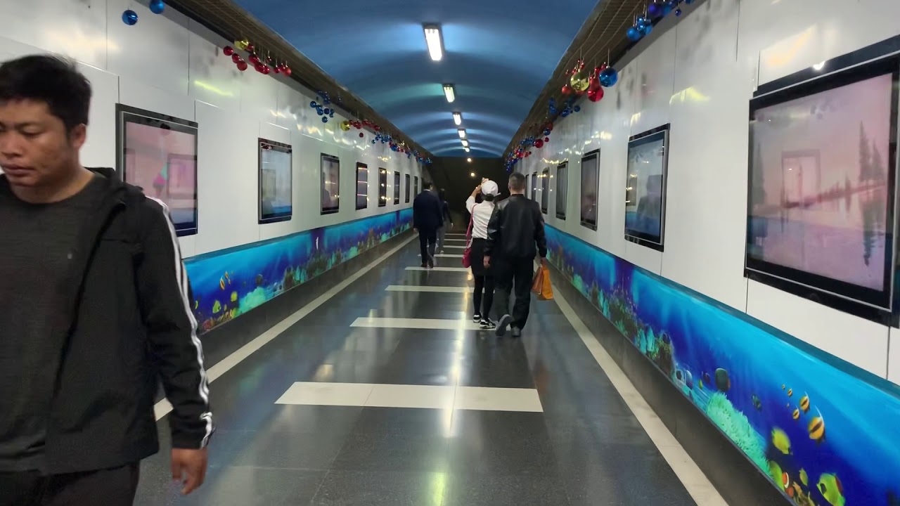 The Bund Sightseeing Tunnel Shanghai China | video taken by iPhone XS Max - Apple (4K)