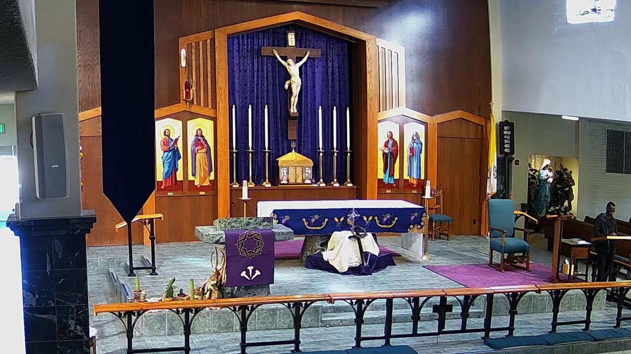 Wednesday 8:00 AM English Mass and Rosary
