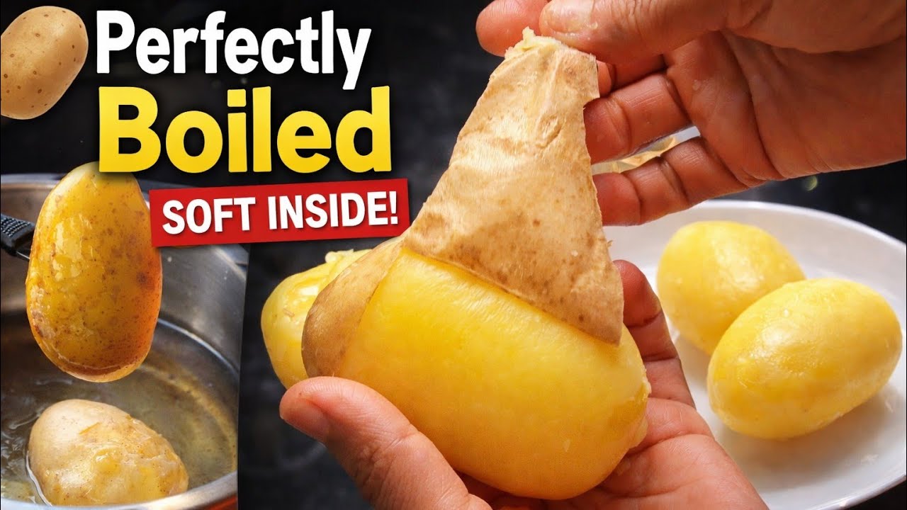 How to Boil Potatoes in a Pressure Cooker | Perfect Every Time (Easy Method) | Malayalam