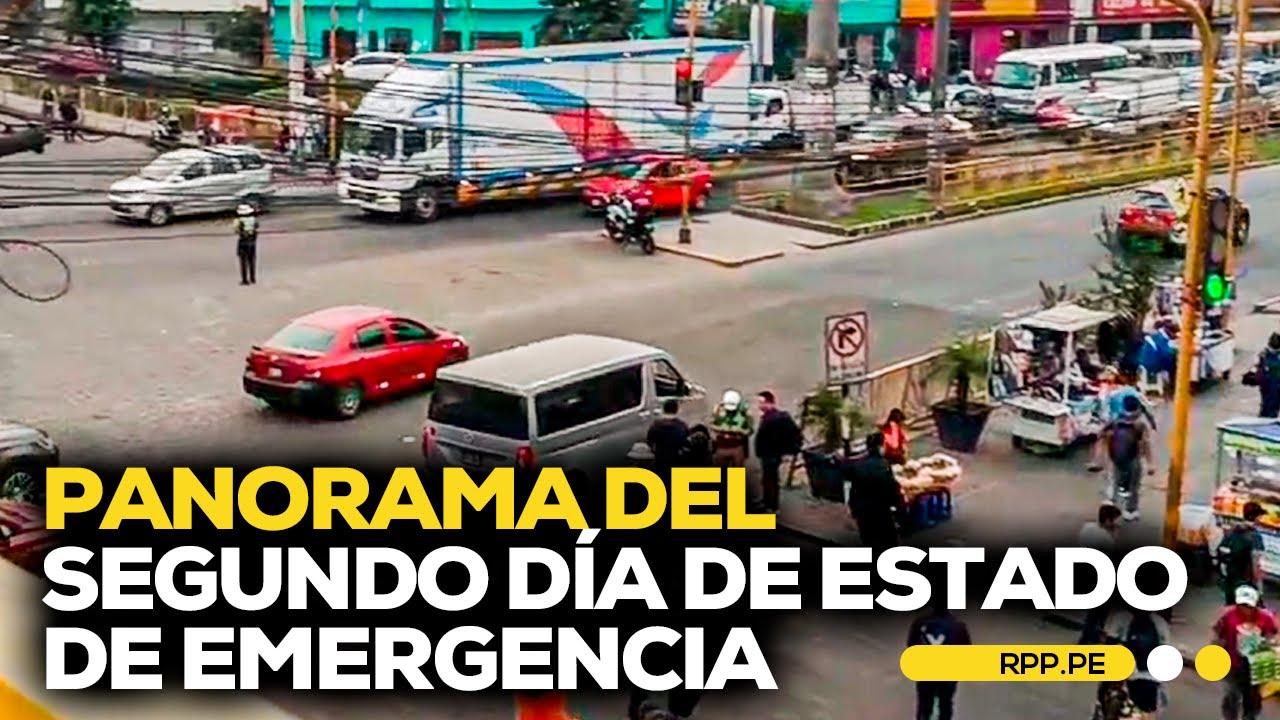 Segundo día de estado de emergencia en Lima y Callao #ROTATIVARPP | DESPACHO