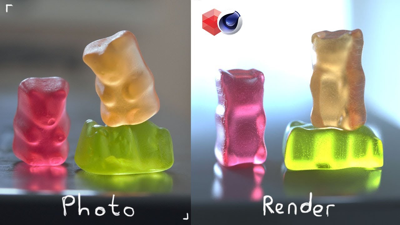 Cinema4D: Redshift Gummy Bears
