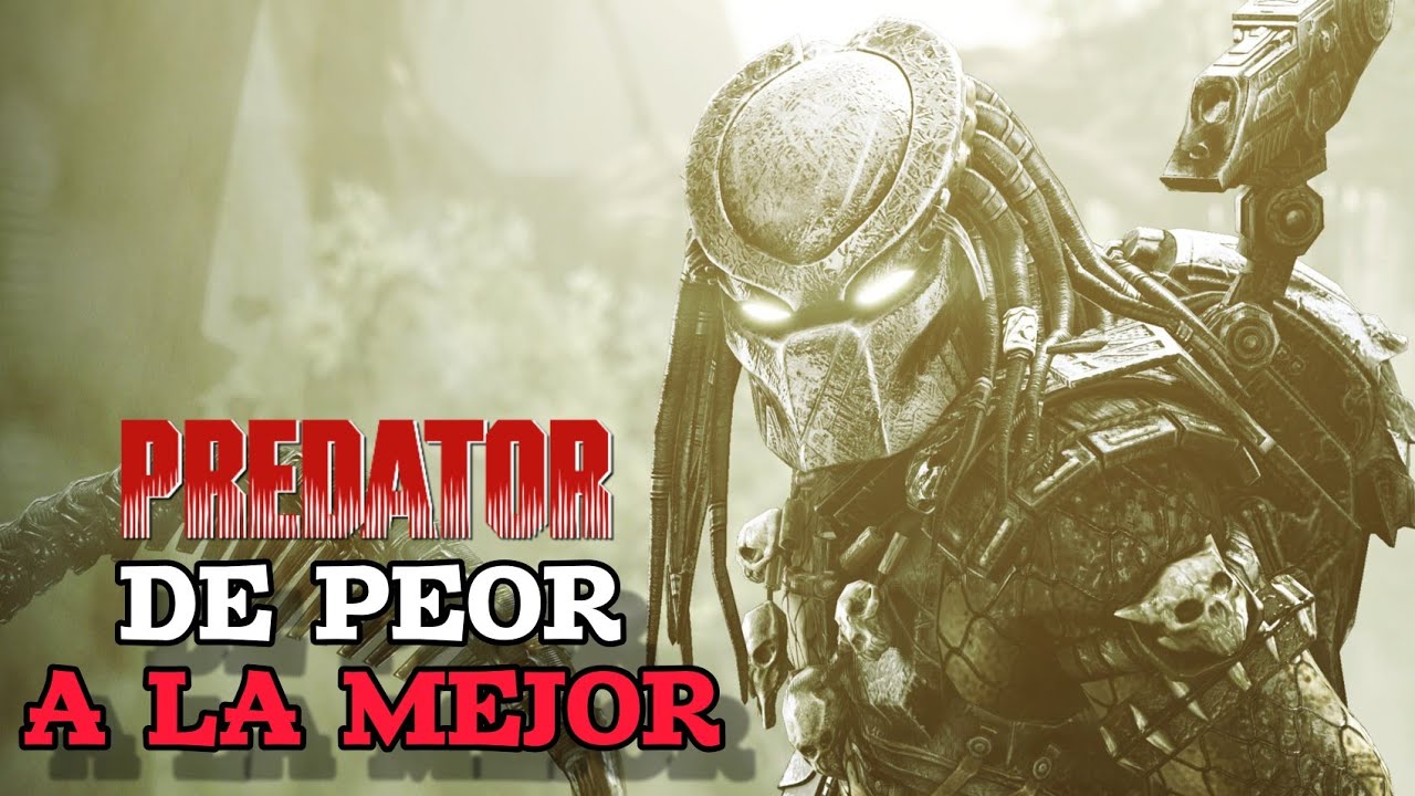 LAS PELÍCULAS DE PREDATOR DE PEOR A MEJOR | TOP 7