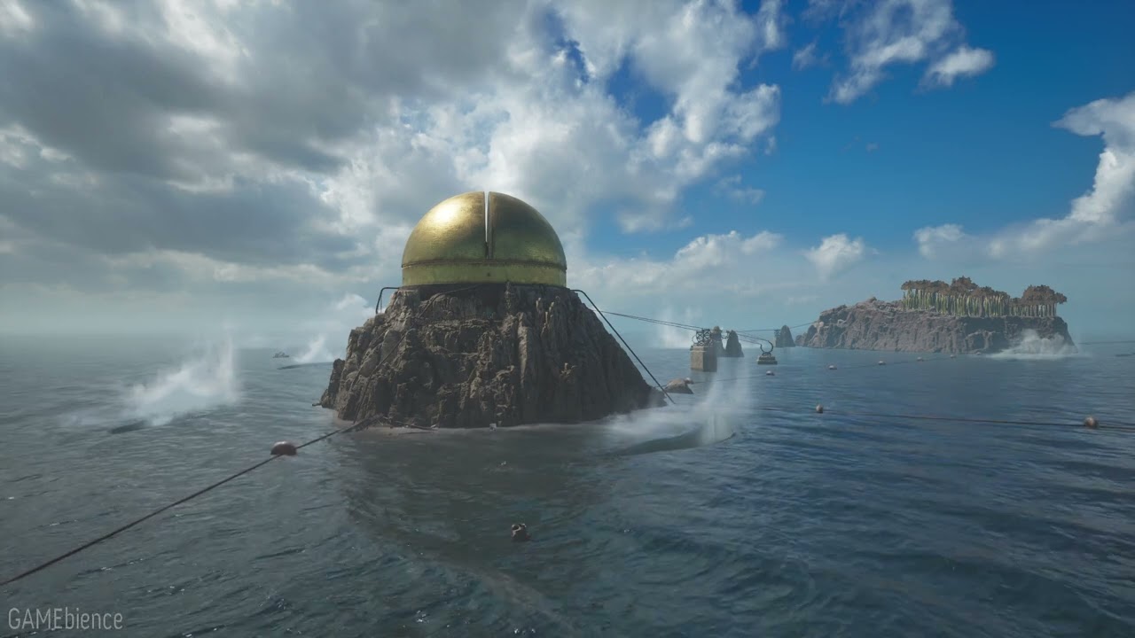 3 Hour - Riven (2024) - View of Dome Island and Jungle Island Ambience