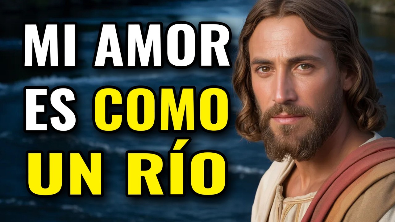 DIOS DICE, MI AMOR ES COMO UN RIO QUE TE SANA DE LA CABEZA A LOS PIES | Dios Es Bueno