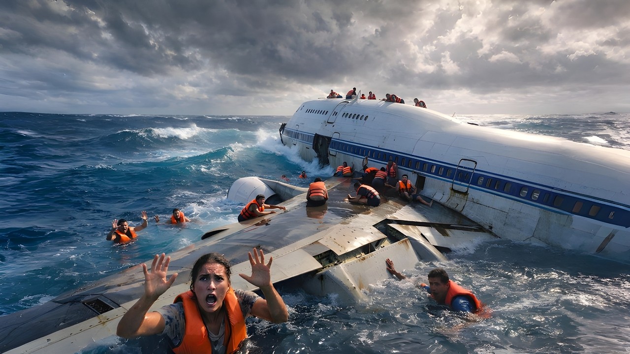 Engine Fail Hua Aur Plane River Mein Land Ho Gaya | Sully (2016) movie explanation