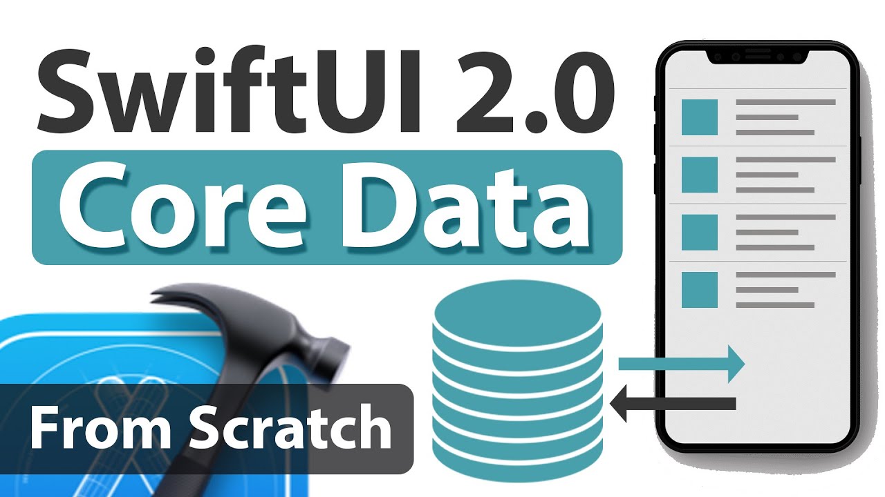 SwiftUI 2.0: Core Data - How To Use Core Data From Scratch (2020)