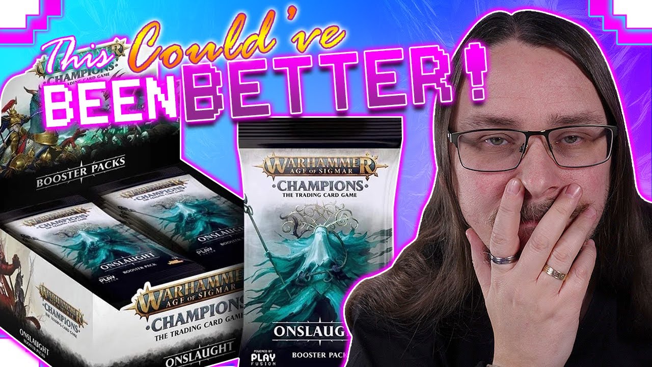 Warhammer Age of Sigmar Champions Onlaught, недорогая коробка, красивое оформление&hellip; Но что?