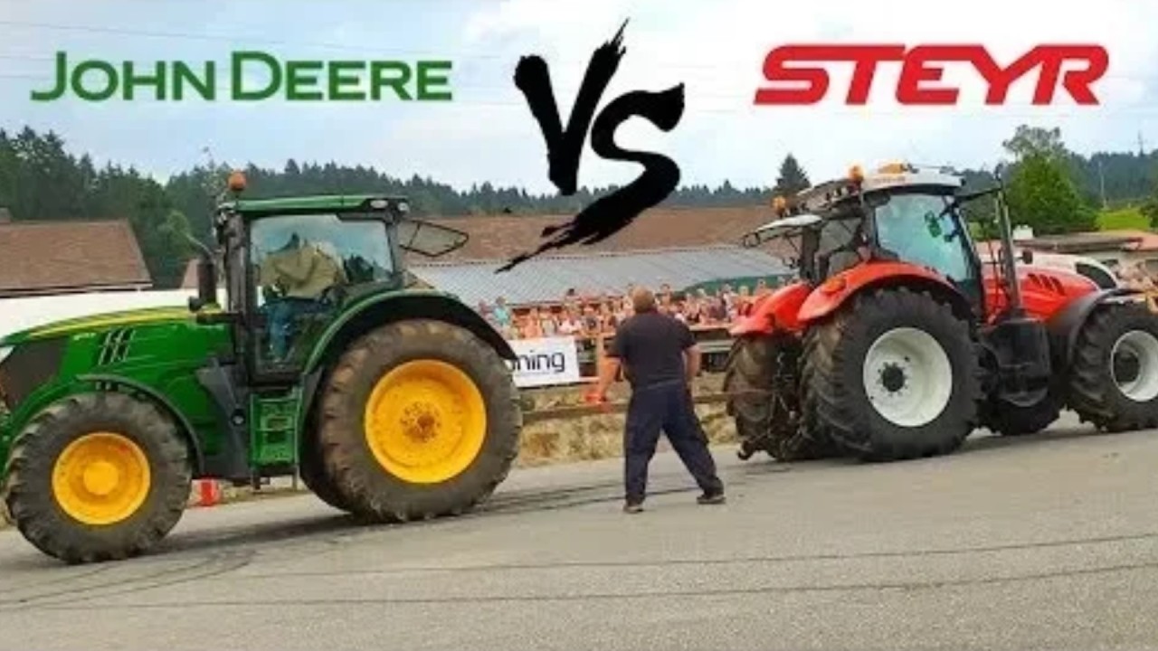 Best of Tractor Tug of War | John Deere vs Steyr, Fendt , Holland, Xerion, Massey Ferguson, Valtra