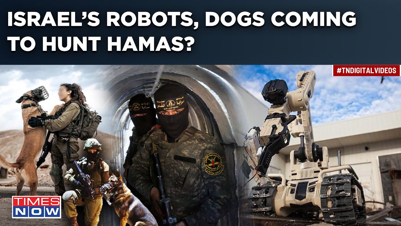 In Tunnel War, Israel To Unleash Dogs, Killer Robots On Hamas As IDF Gears Up For Dangerous Assault?