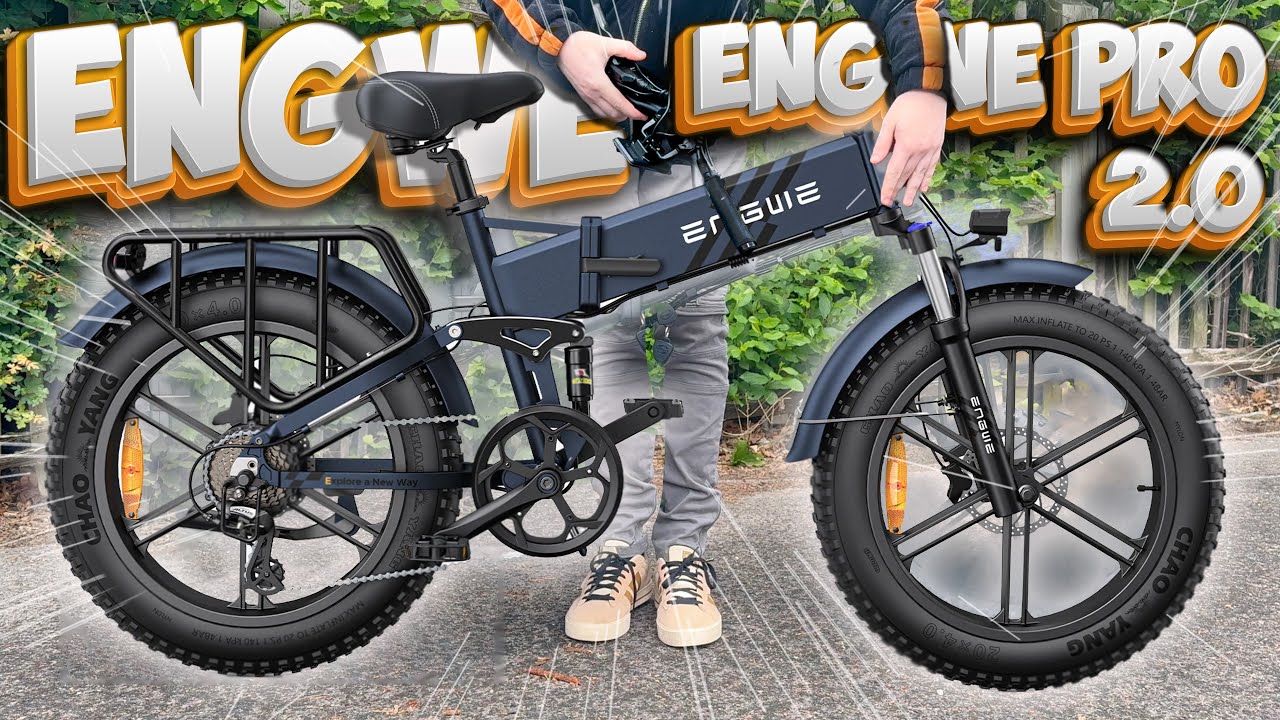 ENGWE ENGINE PRO 2.0 — настоящий танк среди электровелосипедов — создан для любой местности