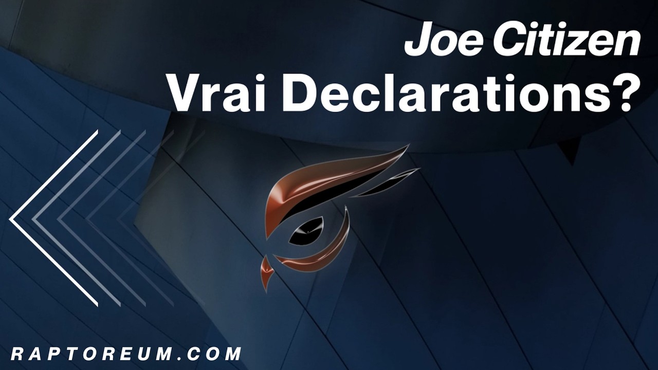 Joe Citizen Vrai Declarations? When AI Touches Kids, Who Decides?