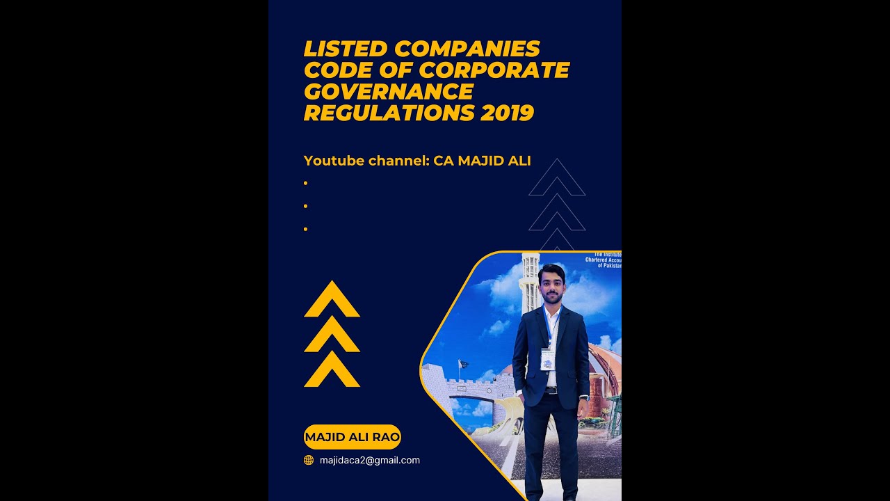 Listed Companies Code of Corporate Governance Regulations 2019