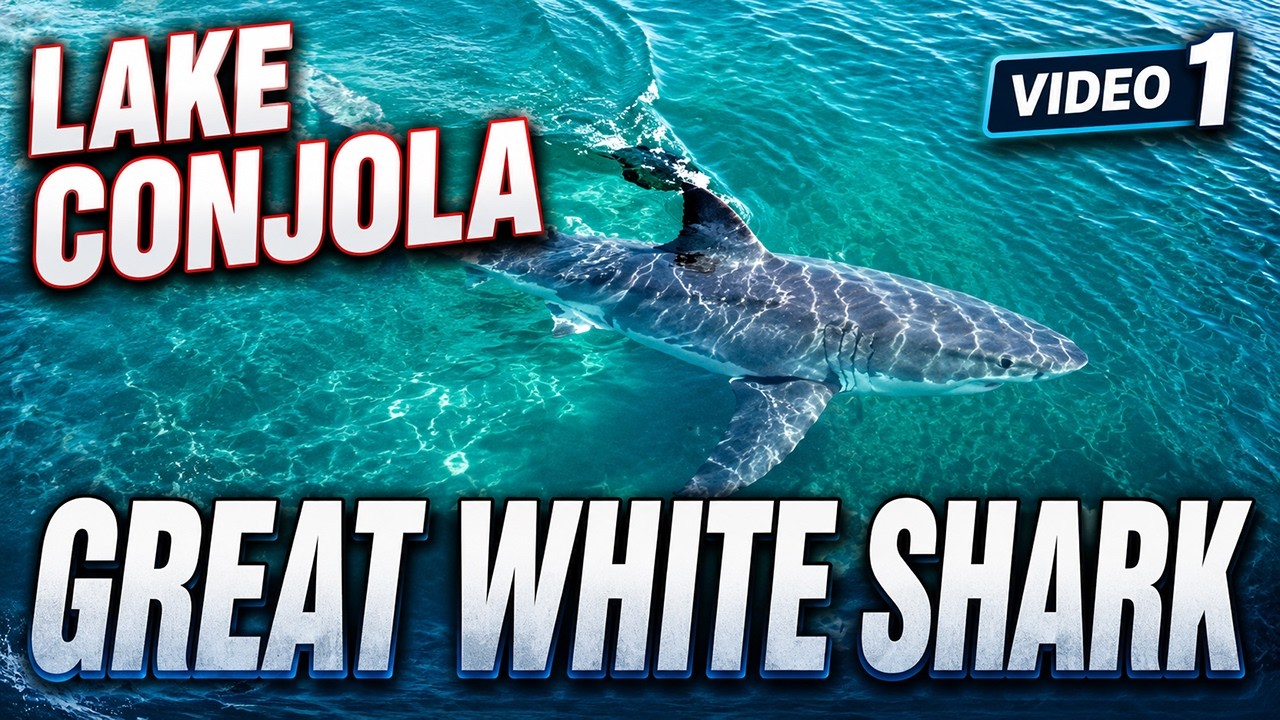 Lake Conjola Great White Shark Vid #1