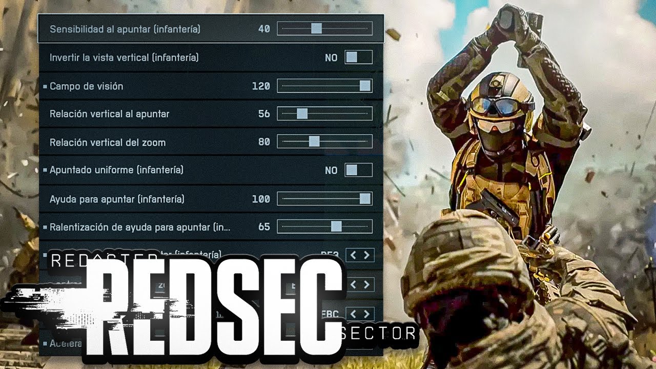 La MEJOR CONFIGURACION para BATTLEFIELD 6 y REDSEC