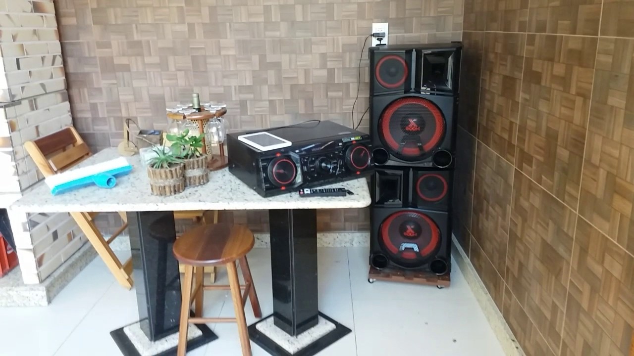 Mini system LG xboom cm 9750 2600w rms