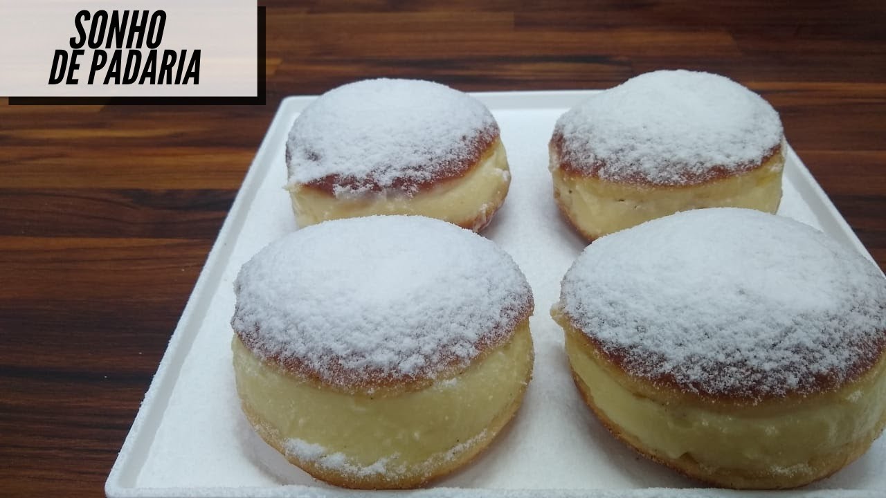 SONHO DE PADARIA RECHEADO | Chef Marcos Aurélio