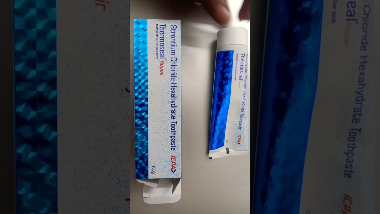 tooth paste for dental sensitivity ( Thermoseal)
