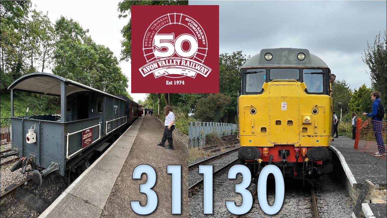 Class 31 31130 at the Avon valley railway 10/8/24