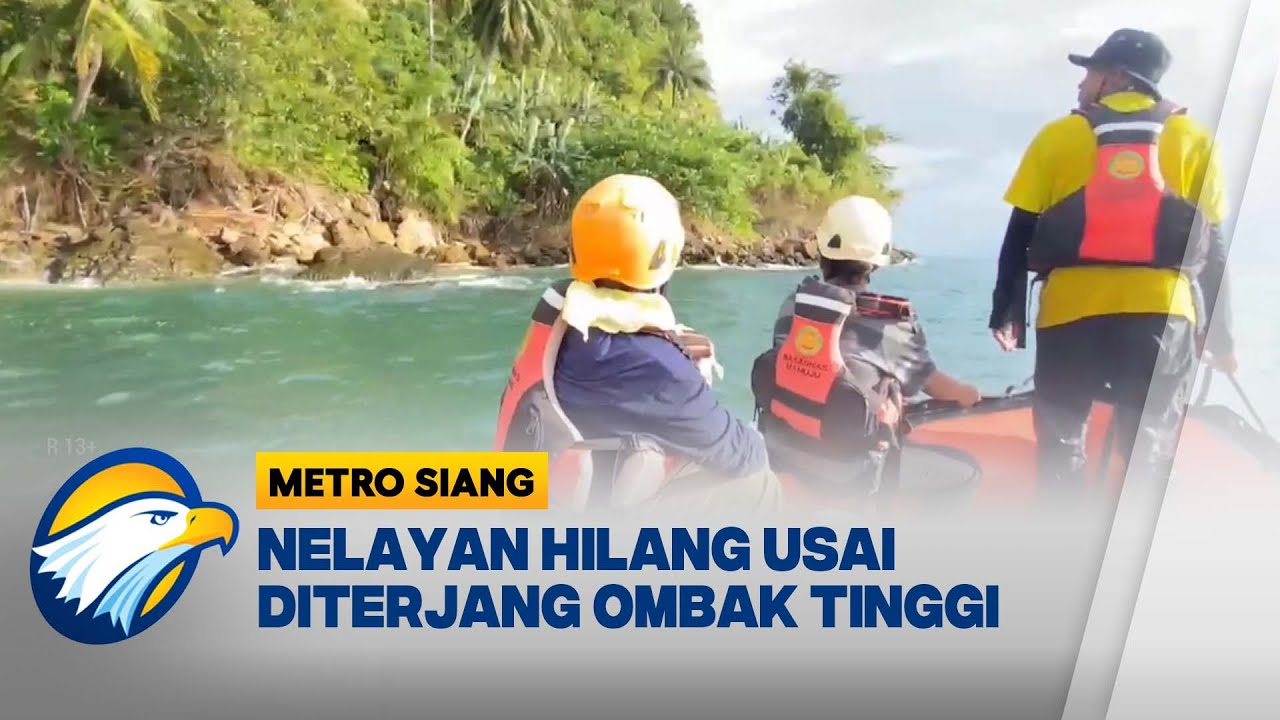 Upaya Pencarian Nelayan Hilang di Majene | Metro Siang