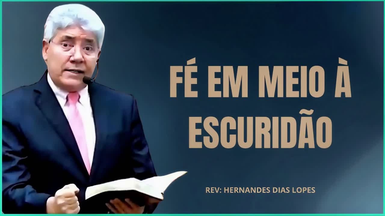 A FÉ PROVADA NA ESCURIDÃO  A PROMESSA DE DEUS