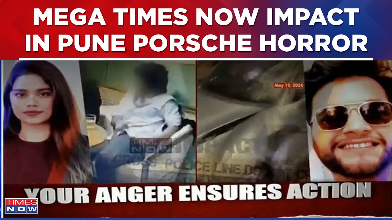 Big Update In Pune Porsche Horror: Mega Times Now Newsbreak Impact, 2 Police Personnel Suspended