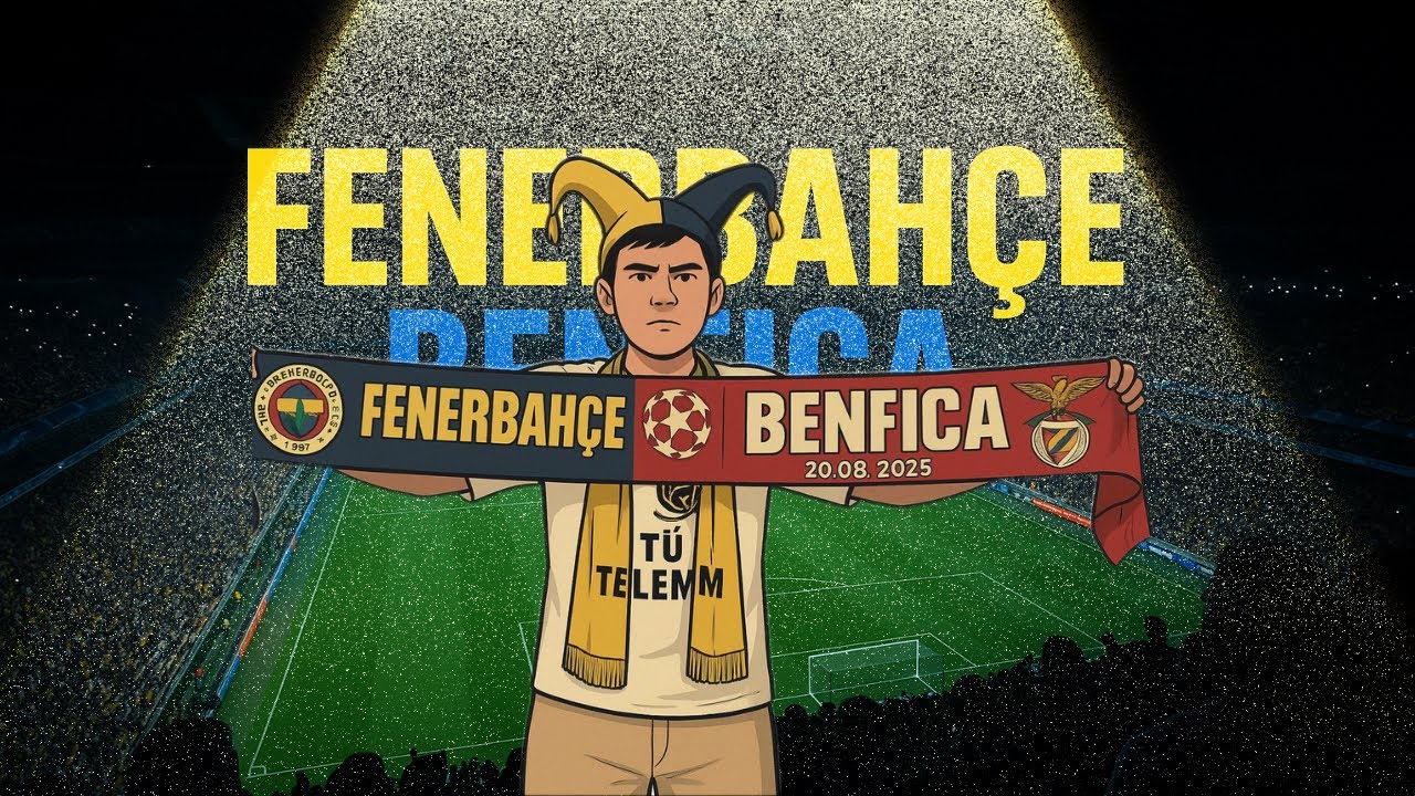 Nach 17 Jahren UCL Comeback ! 🔥😱Fenerbahçe vs Benfica – Palästina-Choreo & Hexenkessel Kadıköy!“