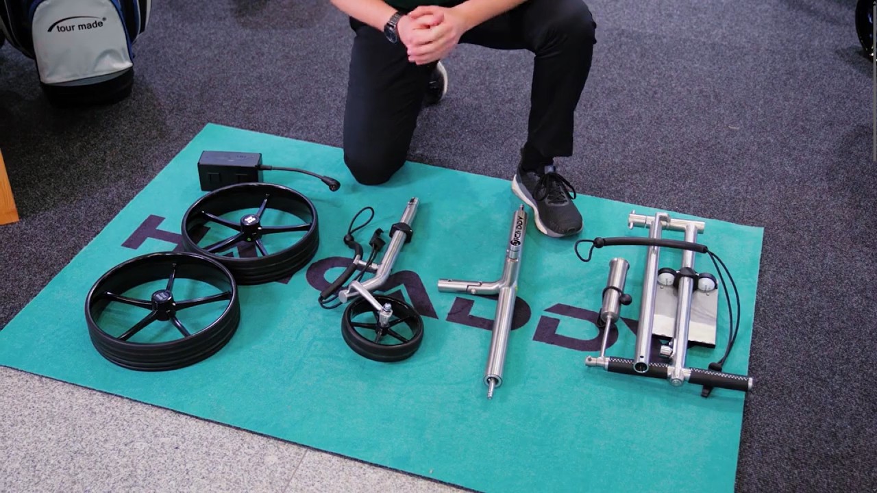 2025 Comparatif/Conseil d'achat Chariots de golf électriques Tour Made I Terrain, Taille & Fonctions