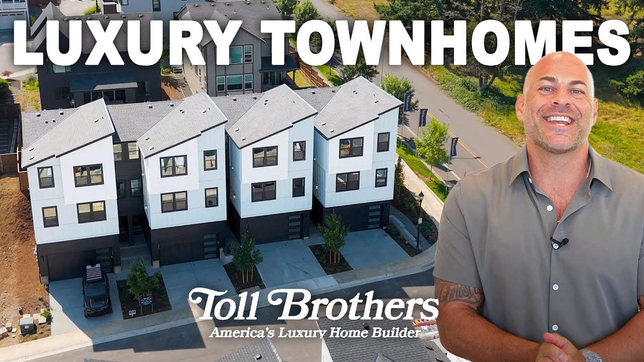 Is this the best luxury townhome in Camas, Wa | Toll Brothers