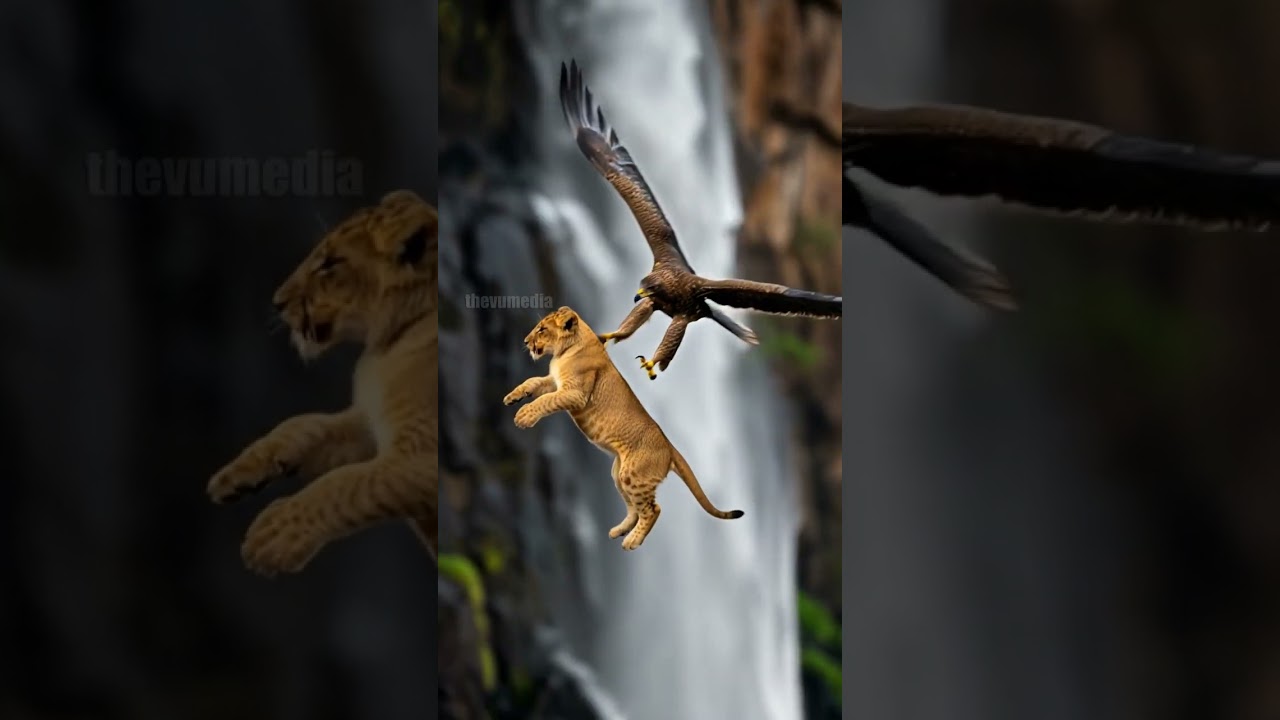 Lion Cub Gets A Second Chance At Life! #rescue #animals #wildlife #shorts