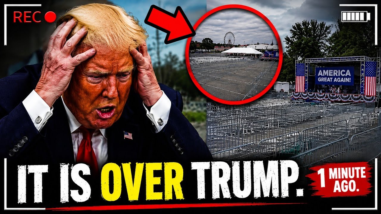 TRUMP'S STATE FAIR EVENT TURNS INTO A DISASTER!!