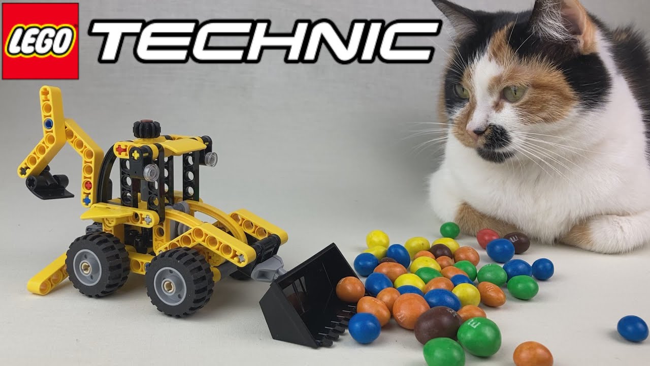 Zabawna kompaktowa koparka ładowarka Lego 42197 szczeg&oacute;łowa recenzja