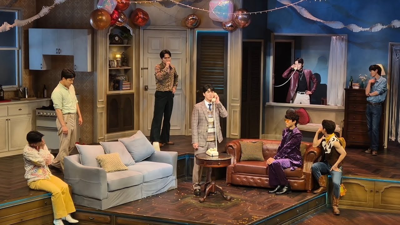 251101 연극 보이즈인더밴드 장면시연 - 5장 전화게임 (래리)