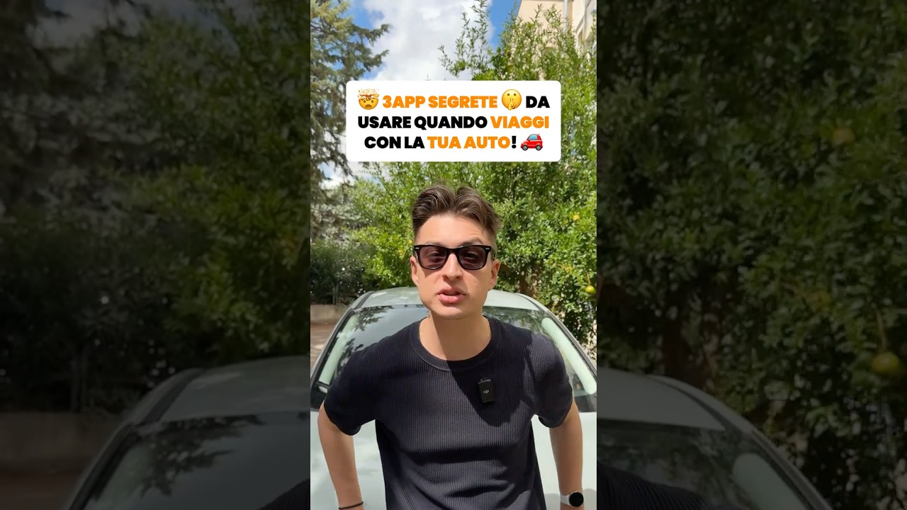 3 app utilissime da usare quando viaggi in auto!