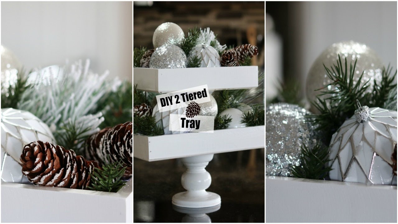 DIY Two Tiered Tray