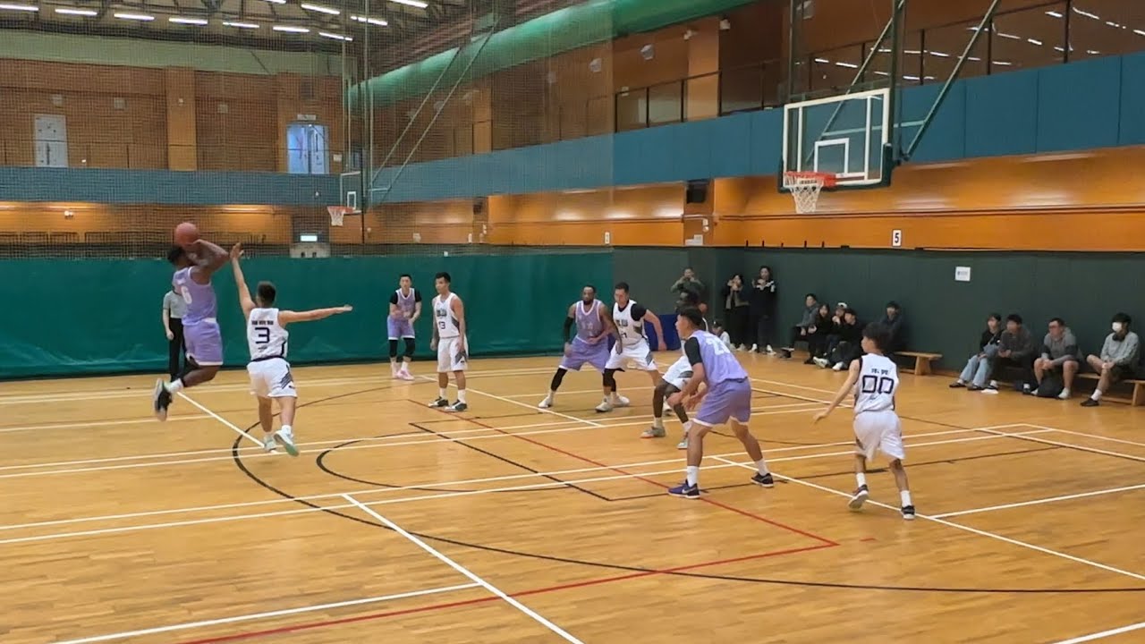 【香港籃球】20240131 - 乙組聯賽 - 決賽週 (第一輪賽事) - 僑聯 46:58 自力