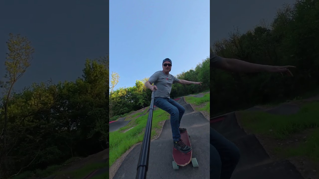 Pump Track Cairate Longboard #longboard #pumptrack