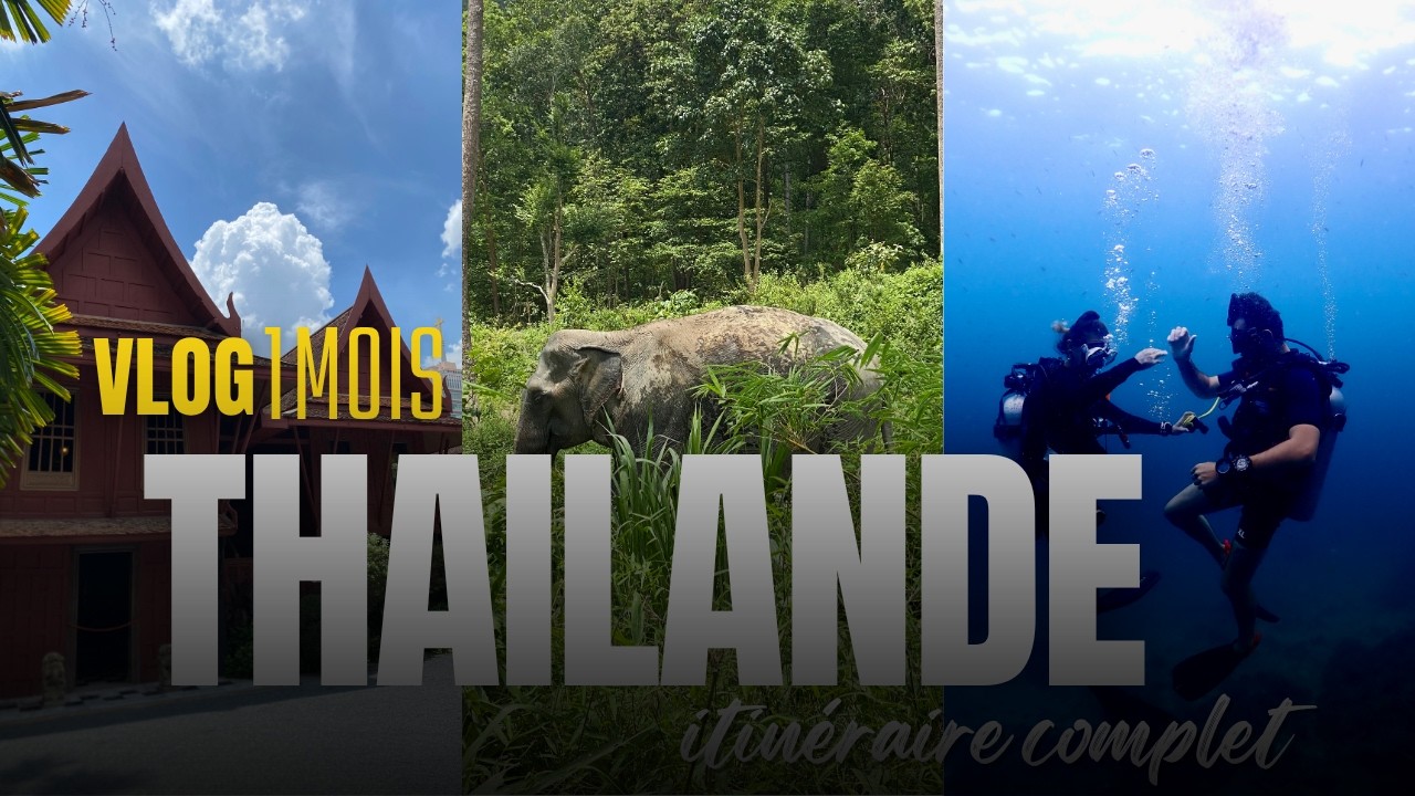 1 Mois en Thaïlande - Itinéraire Complet : De Bangkok à Chiang Mai jusqu'à Koh Phi phi 🌴
