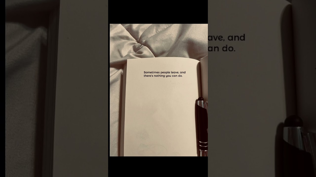 Have you ever lost someone you couldn’t keep? 
