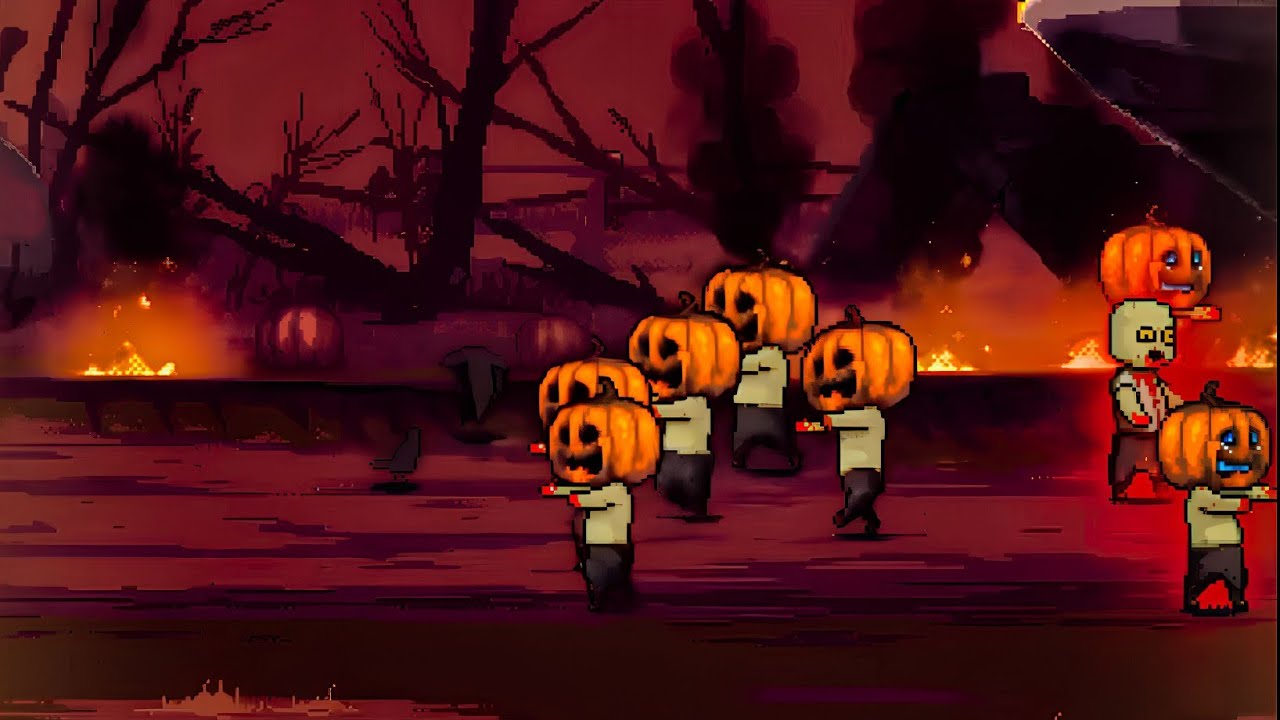 FAST PUMPKIN ZOMBIE VS ALL SURVIVORS - Dead Ahead Zombie Warfare