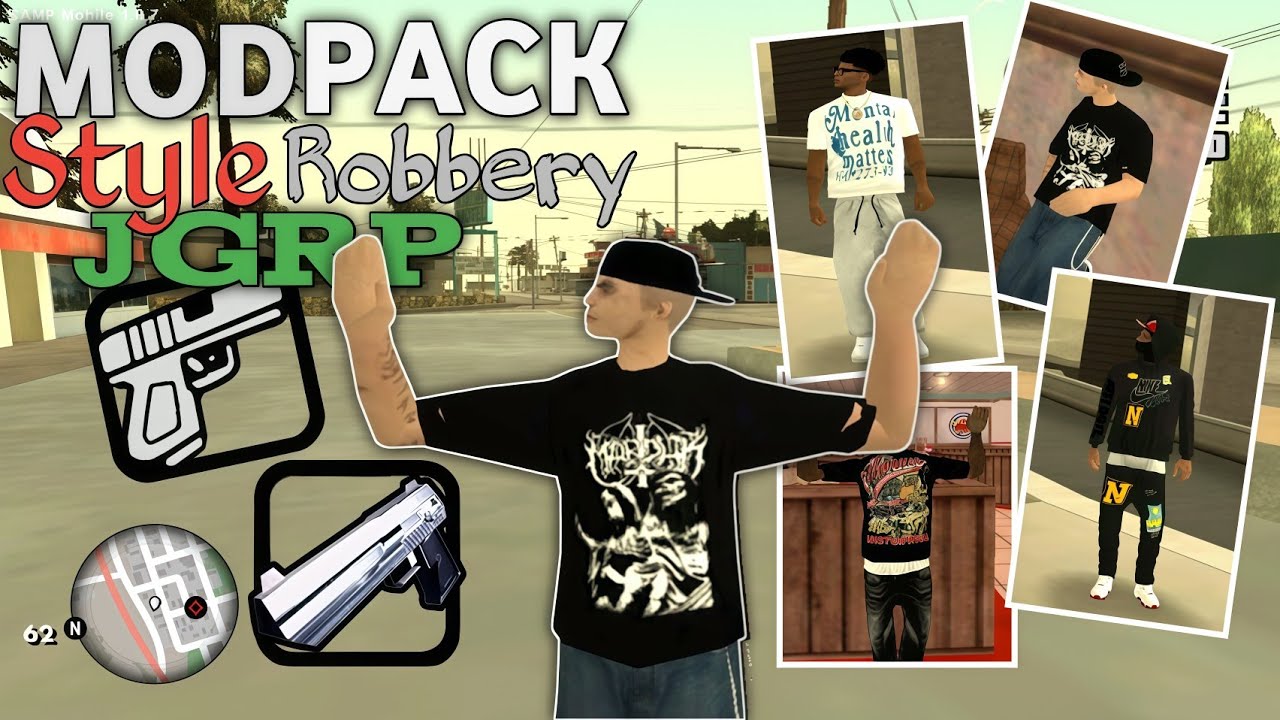 [SHARE] MODPACK ROBBARY STYLE BY CHOCO V2🔫 | GTA SAMP ANDROID
