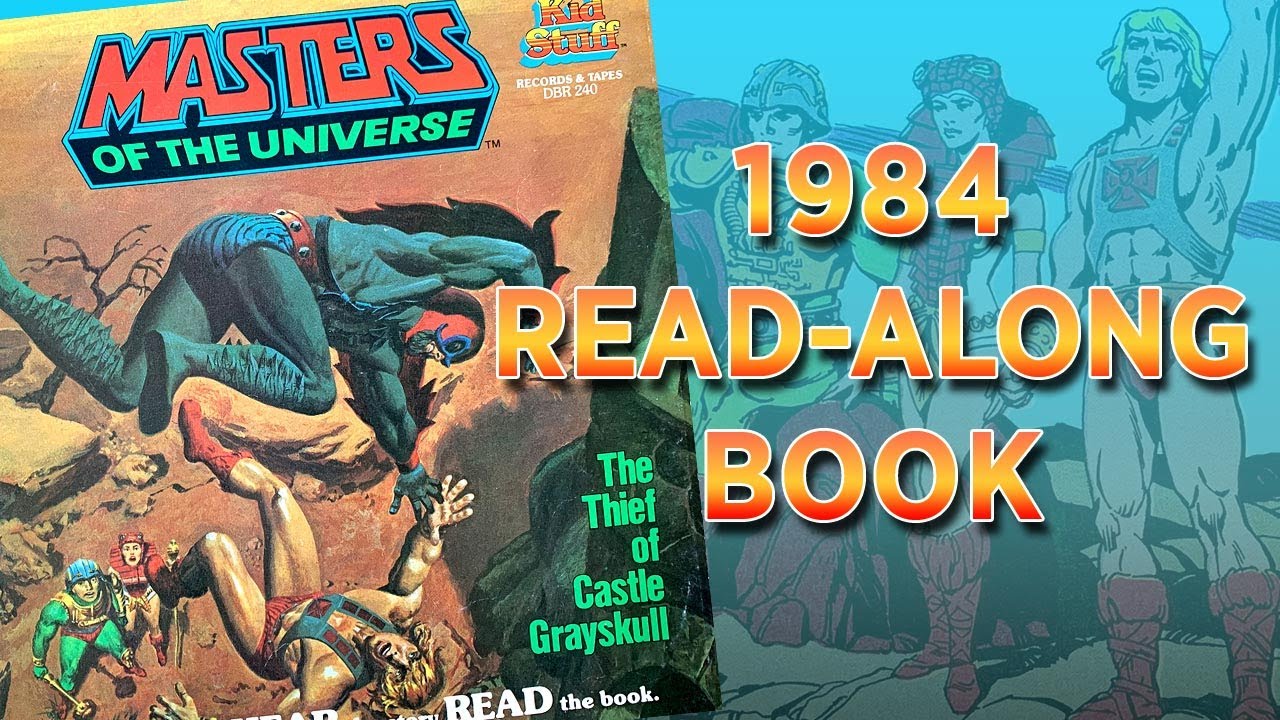 MOTU Read-Along Book: The Thief of Castle Grayskull