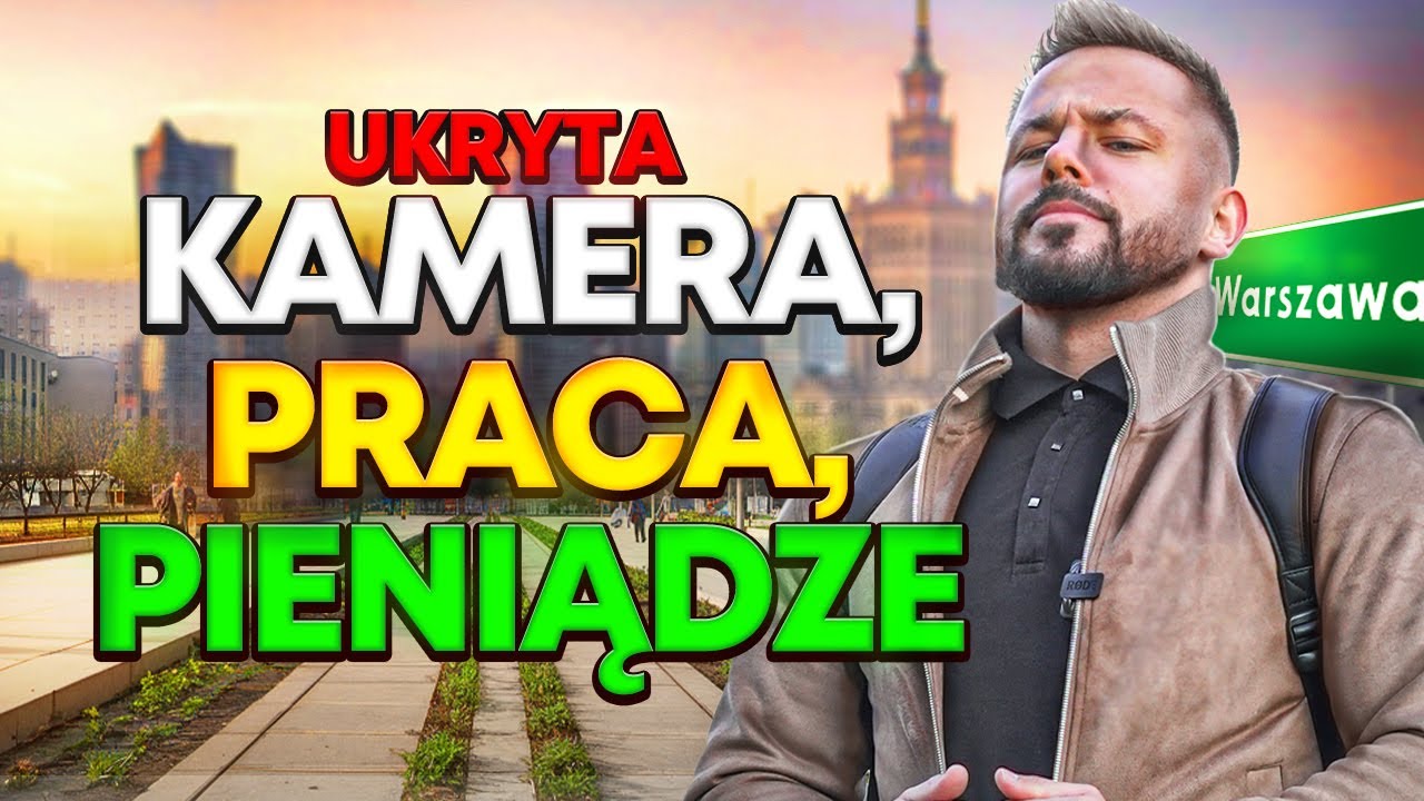 Ile zarabiają Polacy? Zaproponowałem pracę UKRYTA KAMERA.